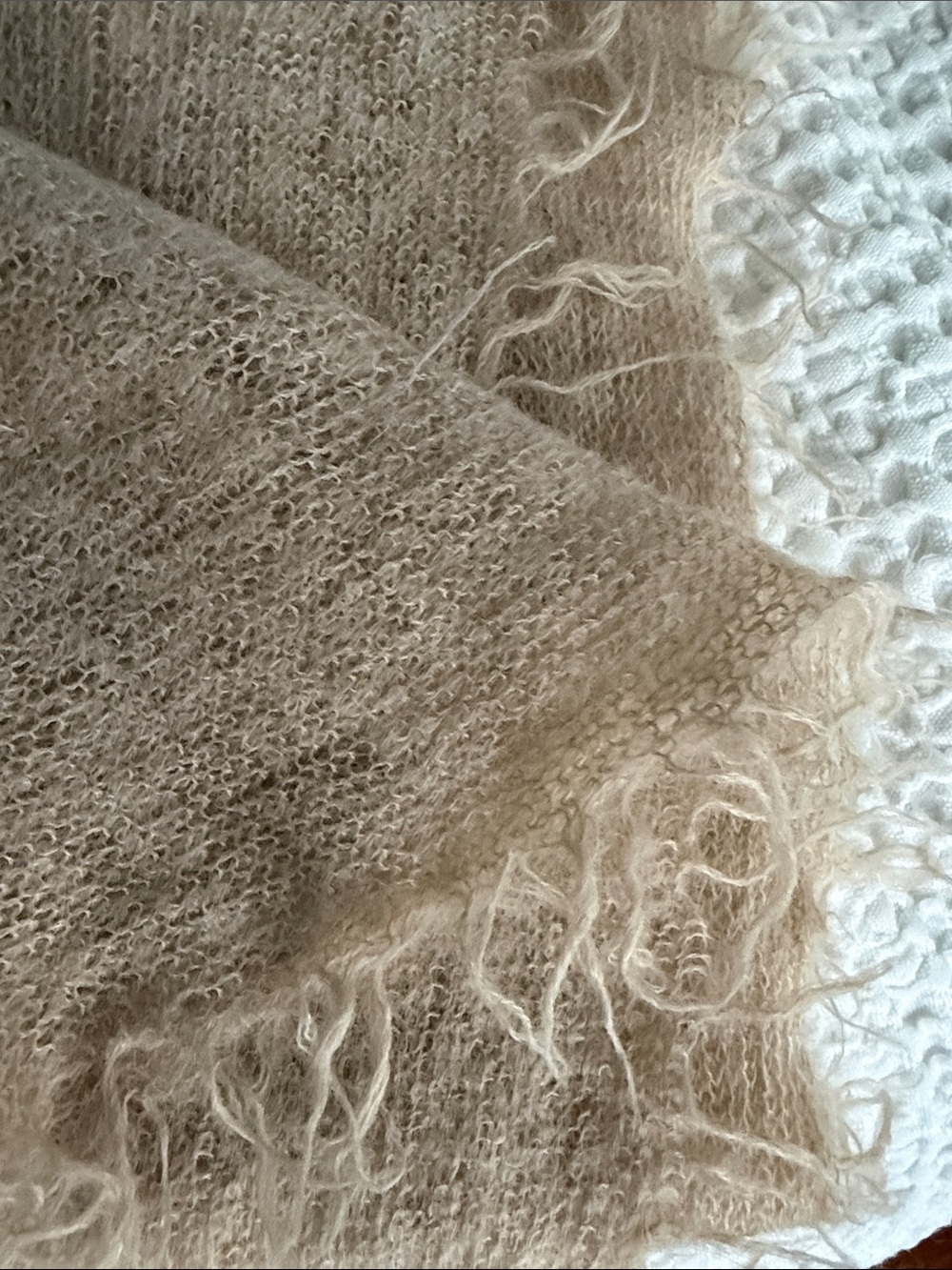 Lauren Manoogian Alplaca Wrap/Stole - Picture 3 of 5